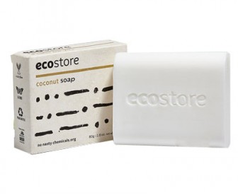 ecostore 宜可诚 天然椰汁亲肤香皂 80克 ecostore 宜可诚 天然椰汁亲肤香皂 80克